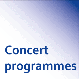 Concert programmes